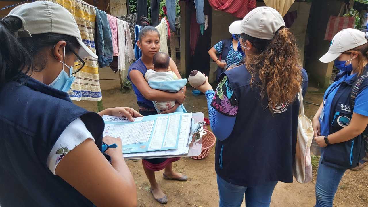 Nutrition brigades in Guatemala screen for malnutrition in remote communities
