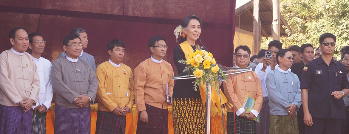 Aung San Suu Kyi launches campaign to tackle malnutrition in Myanmar