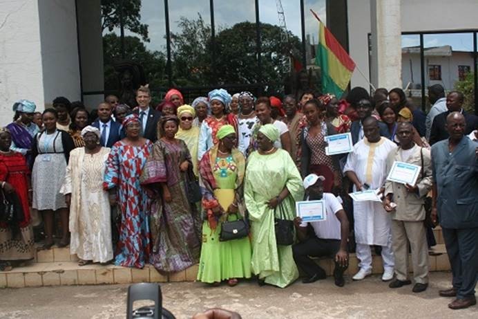 Official nomination of the first lady of the Republic of Guinea as ambassador of nutrition