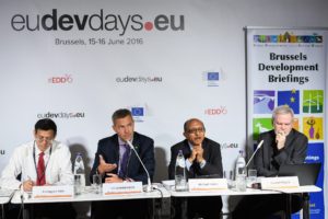 Brussels , Belgium - 2016 June 16th - European Development Days - Ending hunger and undernutrition - It can be done faster © European Union