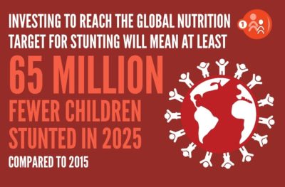 Launch of the first-ever investment framework to reach the global nutrition targets
