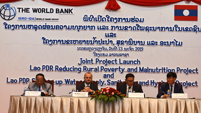 Lao PDR launches multi-sectoral approach to reduce childhood undernutrition