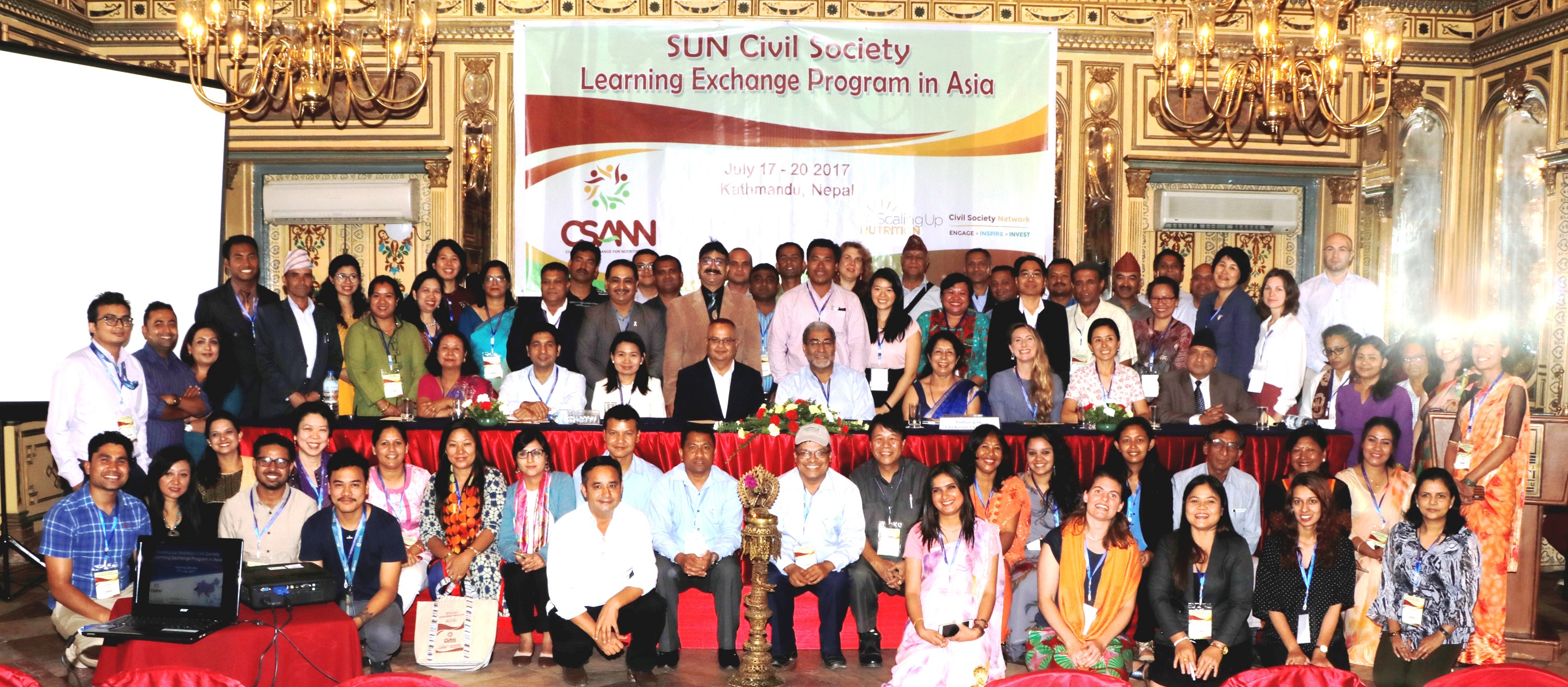 Nepal learning exchange fosters mutual support across SUN Civil Society Alliances