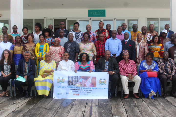Parliamentarians prioritise breastfeeding in Sierra Leone