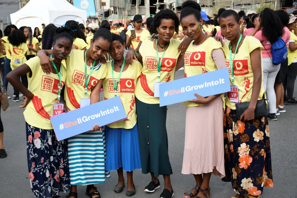 A run highlights the importance of nutrition for women and girls in Ethiopia