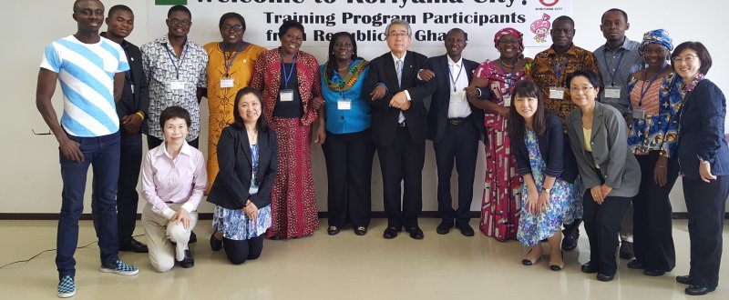 Japan hosts a Ghanaian experience exchange to champion nutrition as a development agenda