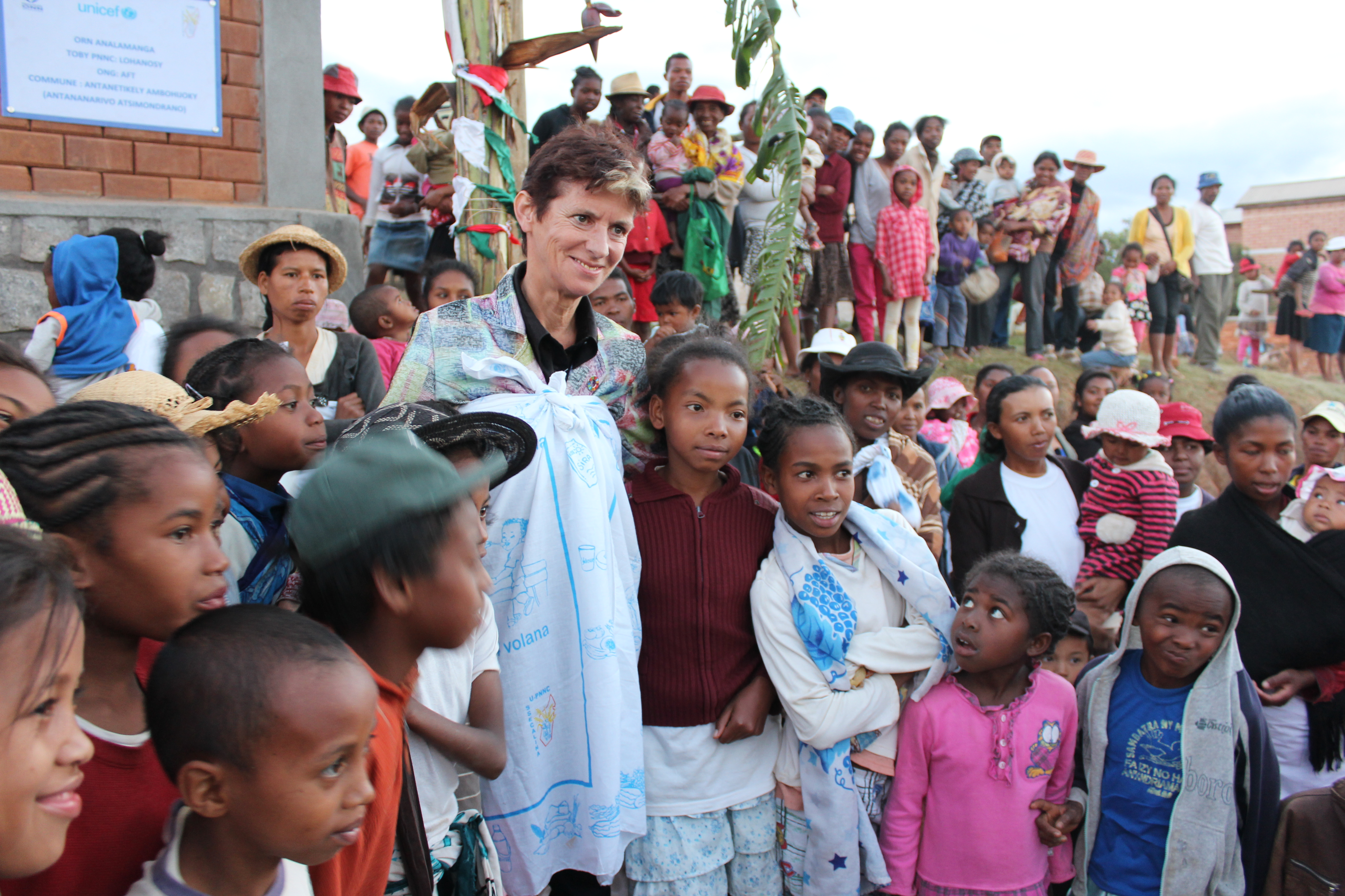 La visita a Madagascar de la Coordinadora del Movimiento SUN alerta sobre la desnutrición en todo el país
