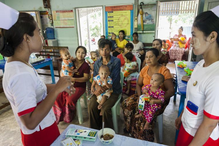 New frameworks of action for complementary feeding and maternal nutrition in Myanmar