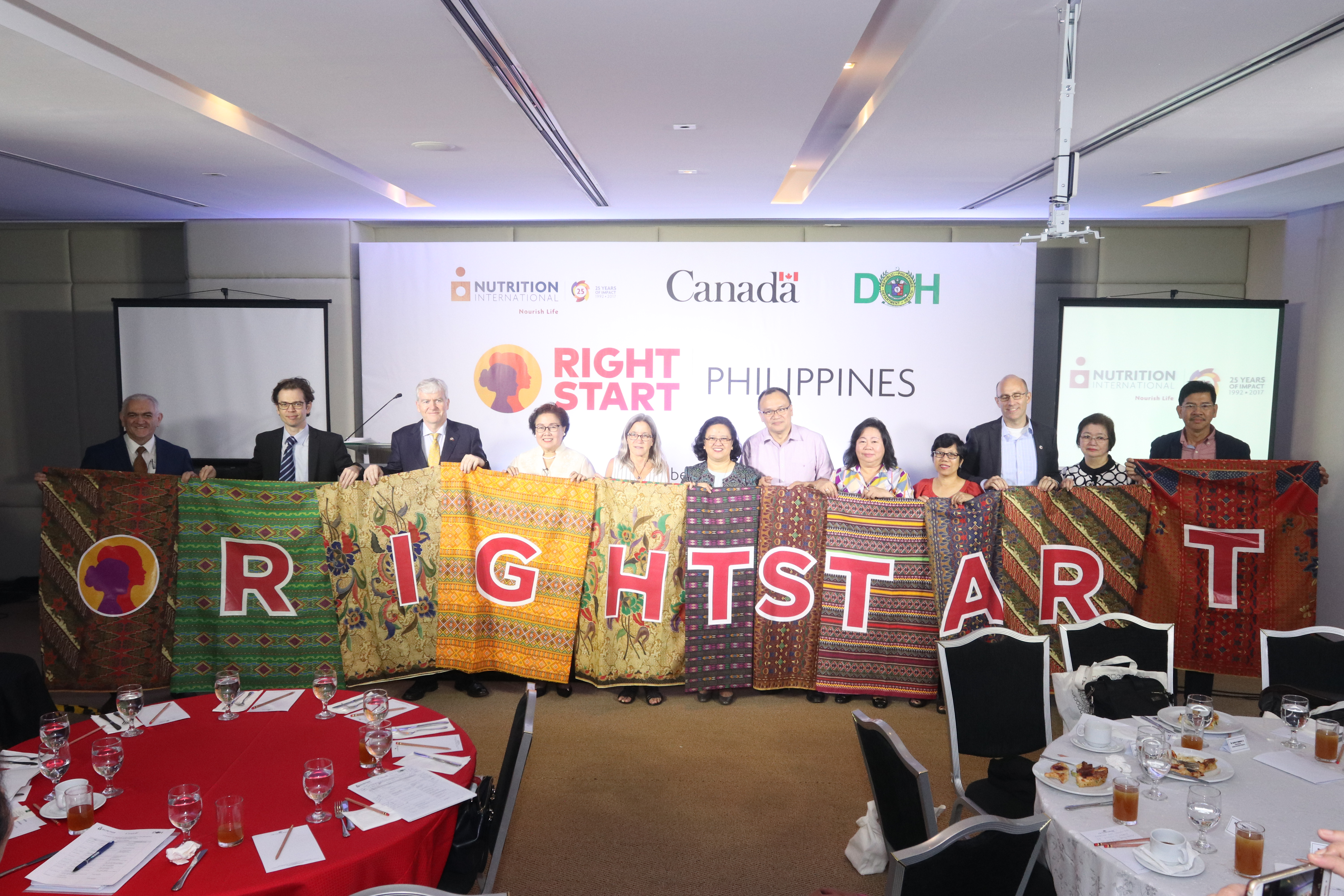 &#8220;Right Start&#8221;, Nutrition International&#8217;s initiative to improve nutrition in the Philippines