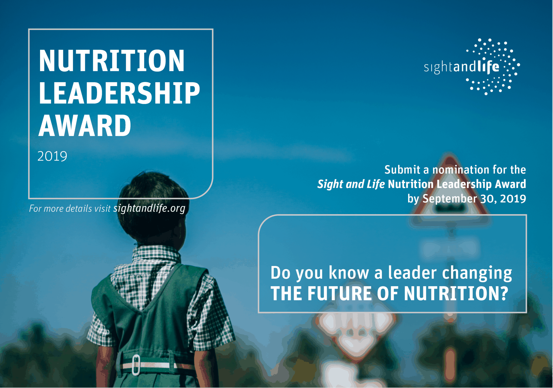 Nomination process for the Sight and Light nutrition leadership award 2019