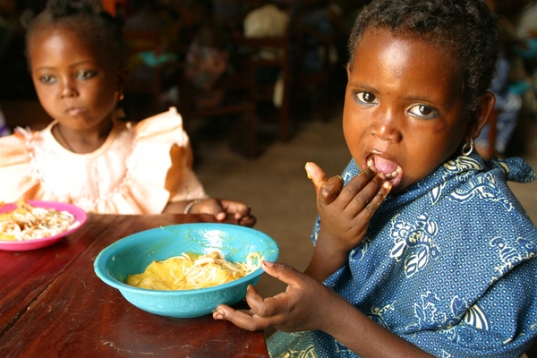 Early years nutrition and child development project in Benin supported by the World Bank