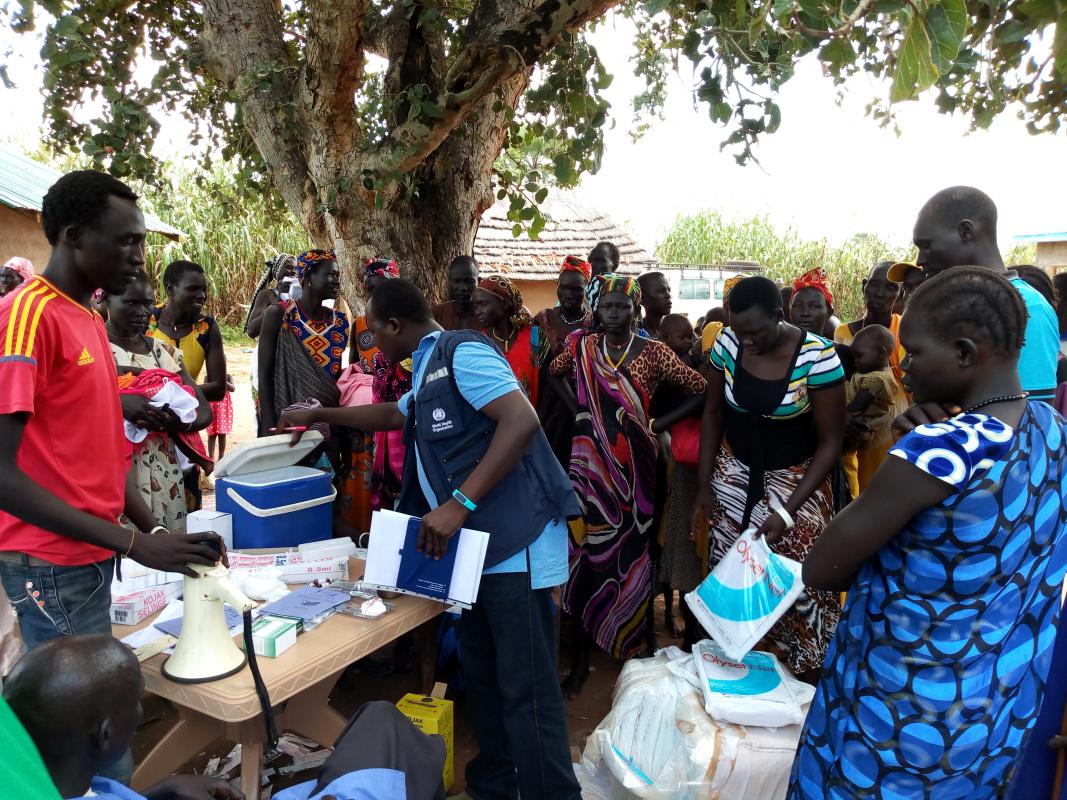 Strategic approach to provide lifesaving health and nutrition services in hard to reach areas of South Sudan