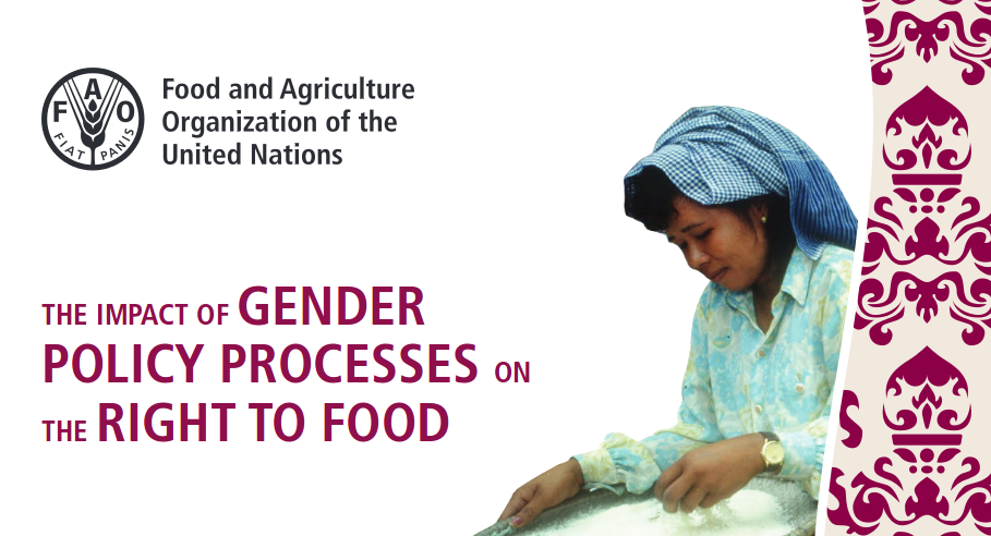 FAO Cambodia Case Study: The Impact of Gender Policy Processes on the Right to Food