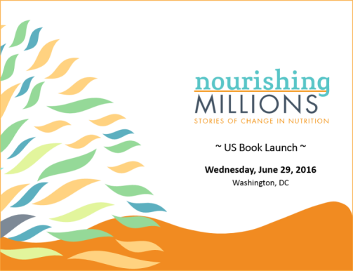 NOW AVAILABLE: Nourishing Millions, Stories of Change in Nutrition