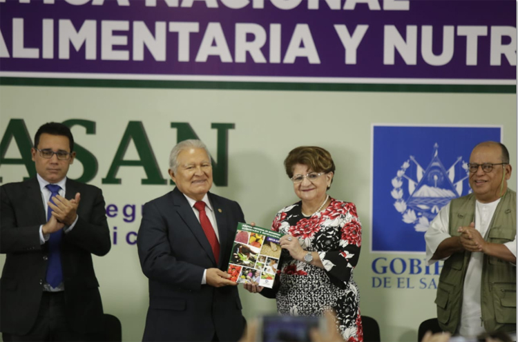El Salvador launches its National Food and Nutrition Security Policy for 2018-2028