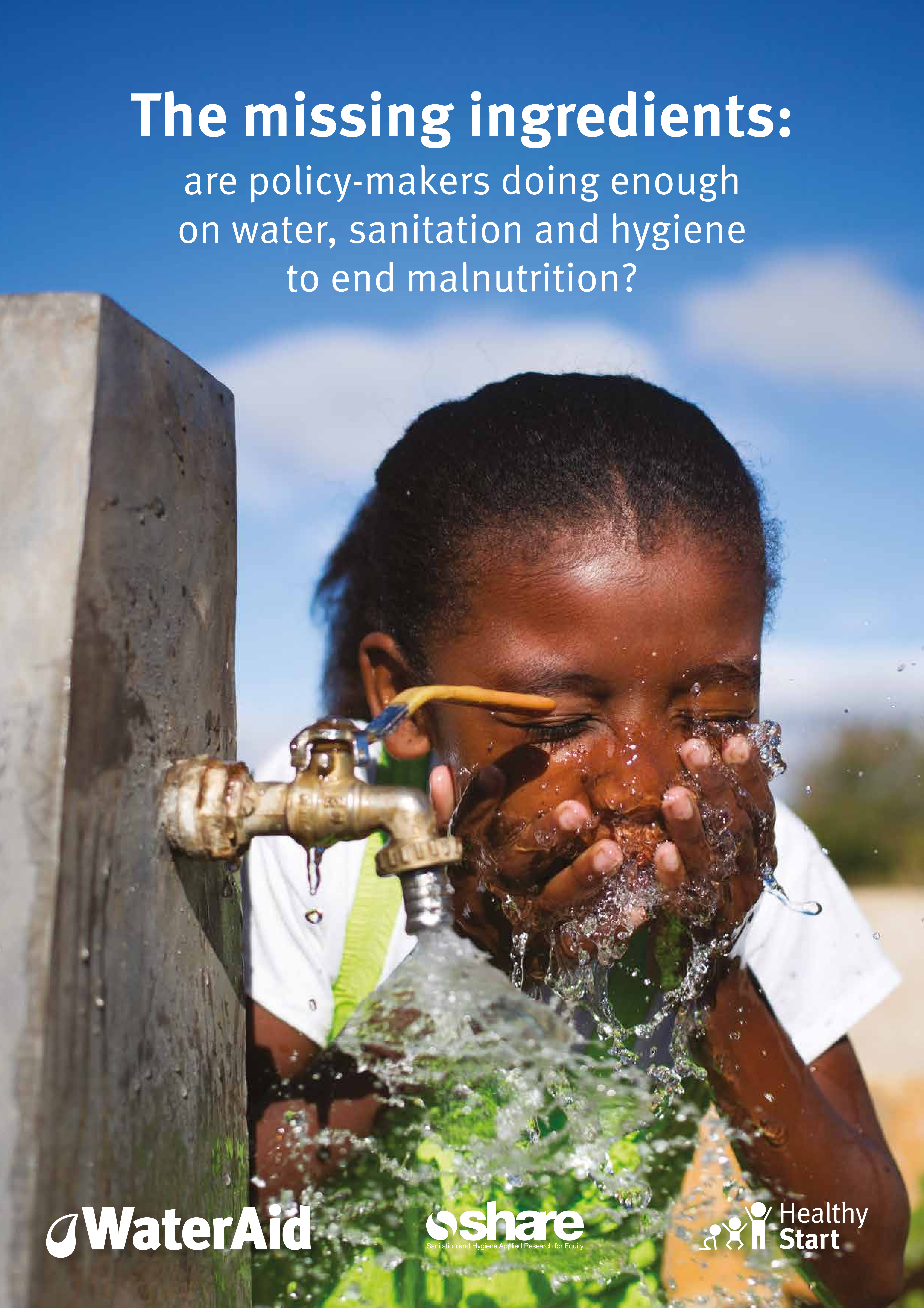 New report analyses comprehensive nutrition and WASH approaches to end malnutrition