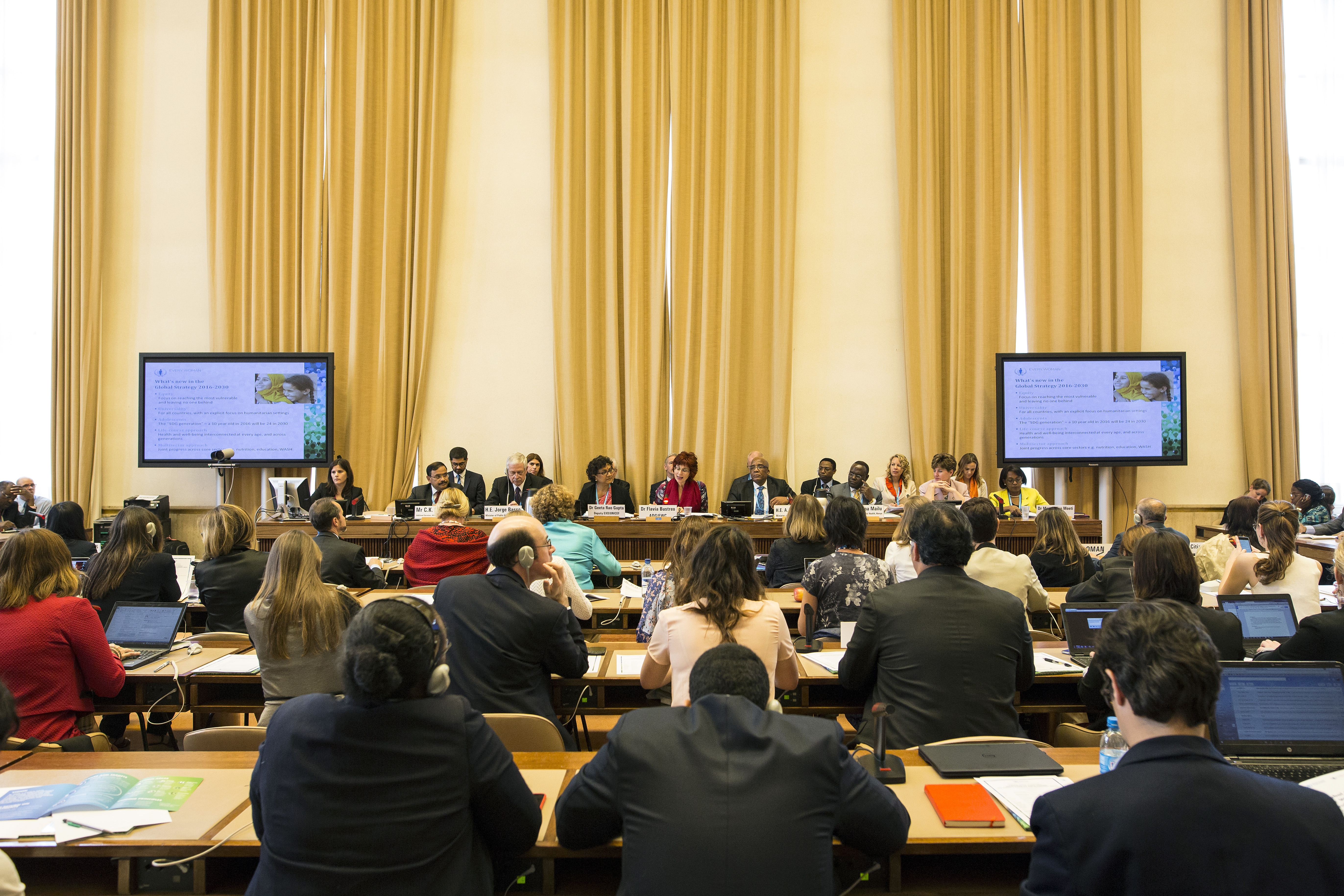 Decisions made at the World Health Assembly help advance the nutrition agenda