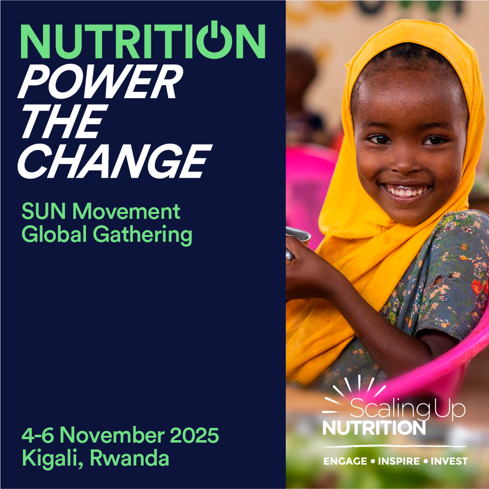 Rassemblement mondial SUN 2025 Améliorer la nutrition