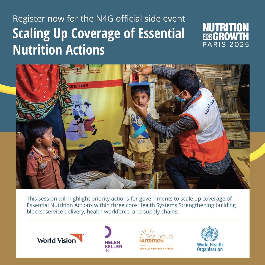 Scaling Up Coverage of Essential Nutrition Actions