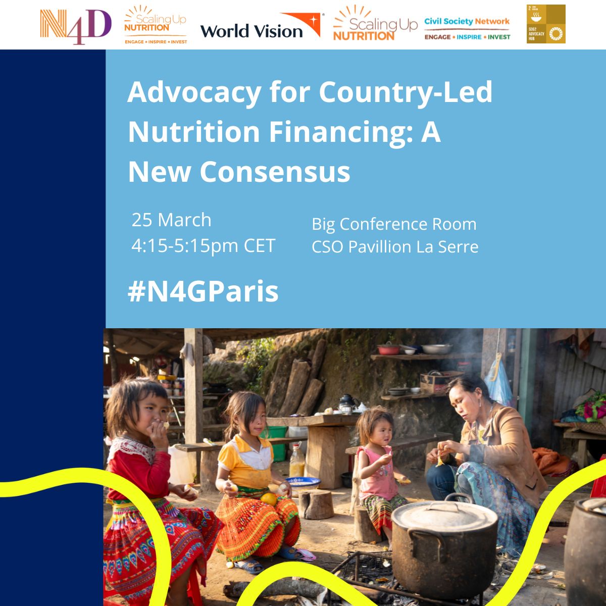 Advocacy for Country-Led Nutrition Financing: A New Consensus